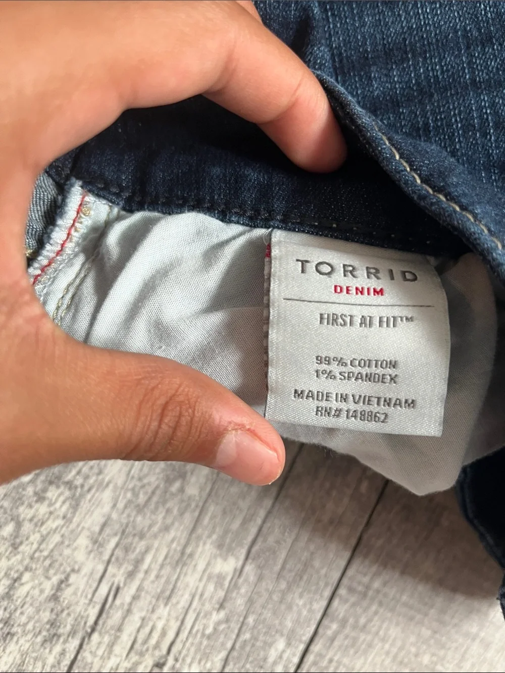 Torrid Denim FIRST AT FIT Shorts
